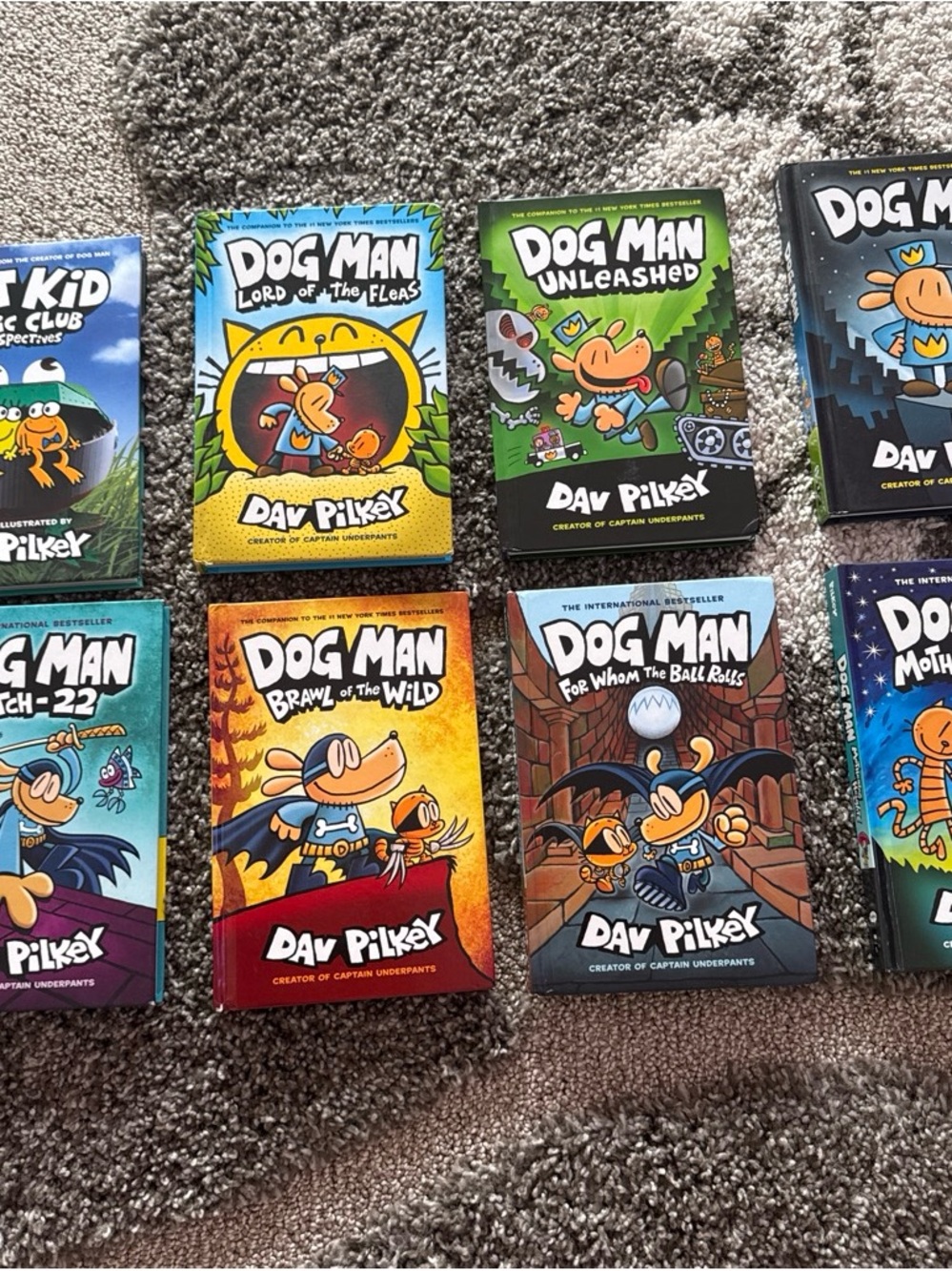Dog Man Book Series - Colorful Kids Collection